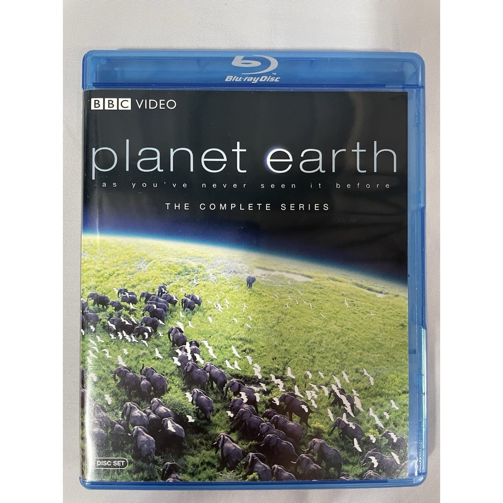 Planet Earth: the Complete Series (Blu-ray) Four Disc Set – Preowned